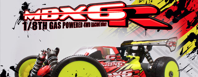 New 1/8 Racing Buggy MBX-6R is coming soon!! Click here for more info!