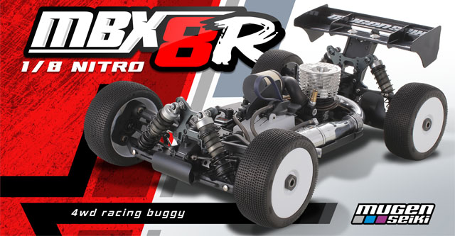 Mugen Seiki 1:8 4WD Buggy MBX-8 E2803 E2805 Gas Bremsgestänge MB8® 